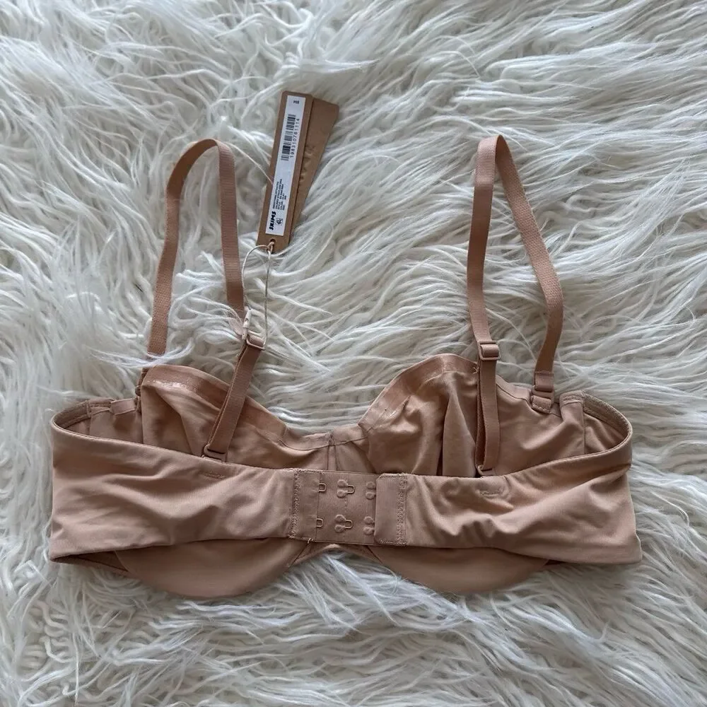 Skims Smoothing Intimates Strapless Bra Clay Size 36B - Picture 5 of 7